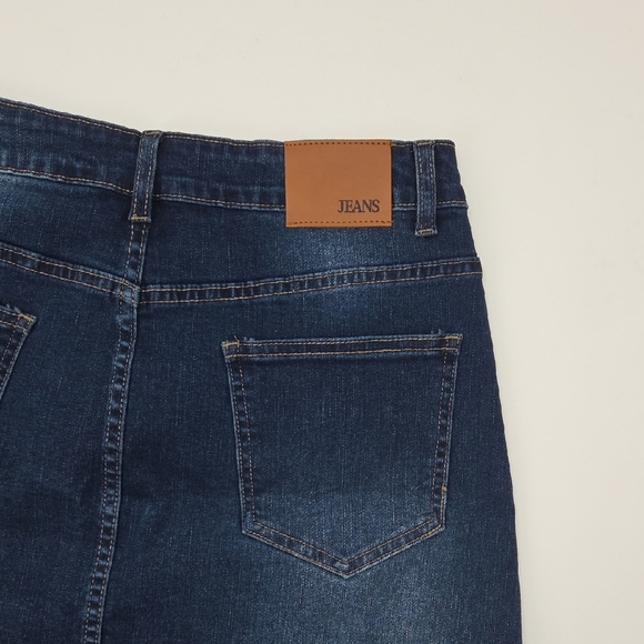 Denim Blue Women's Skirt - Picture 6 of 16